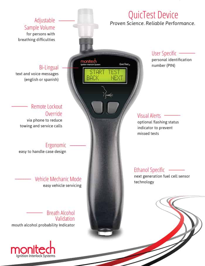 Ignition Interlock Device Features